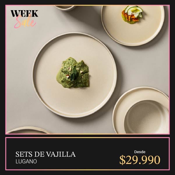 Sets de Vajilla Lugano